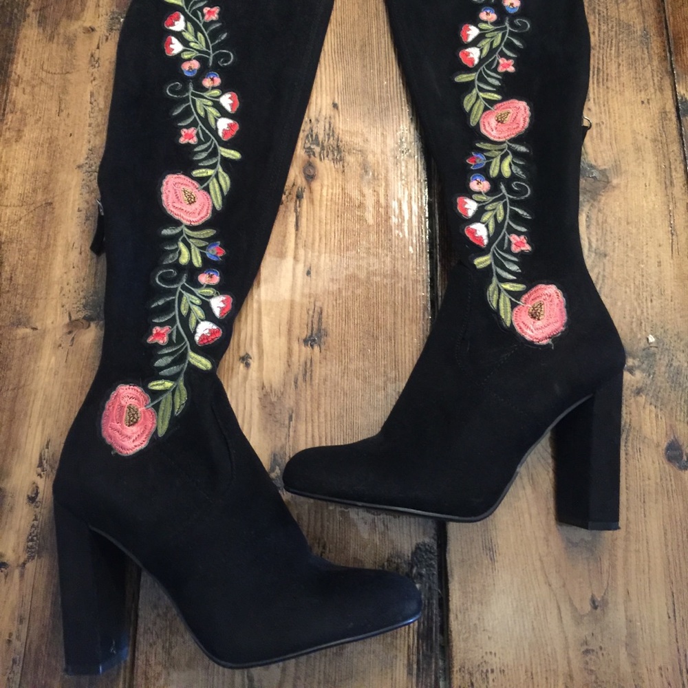 Steve Madden Envoke Over the Knee Florat Boot